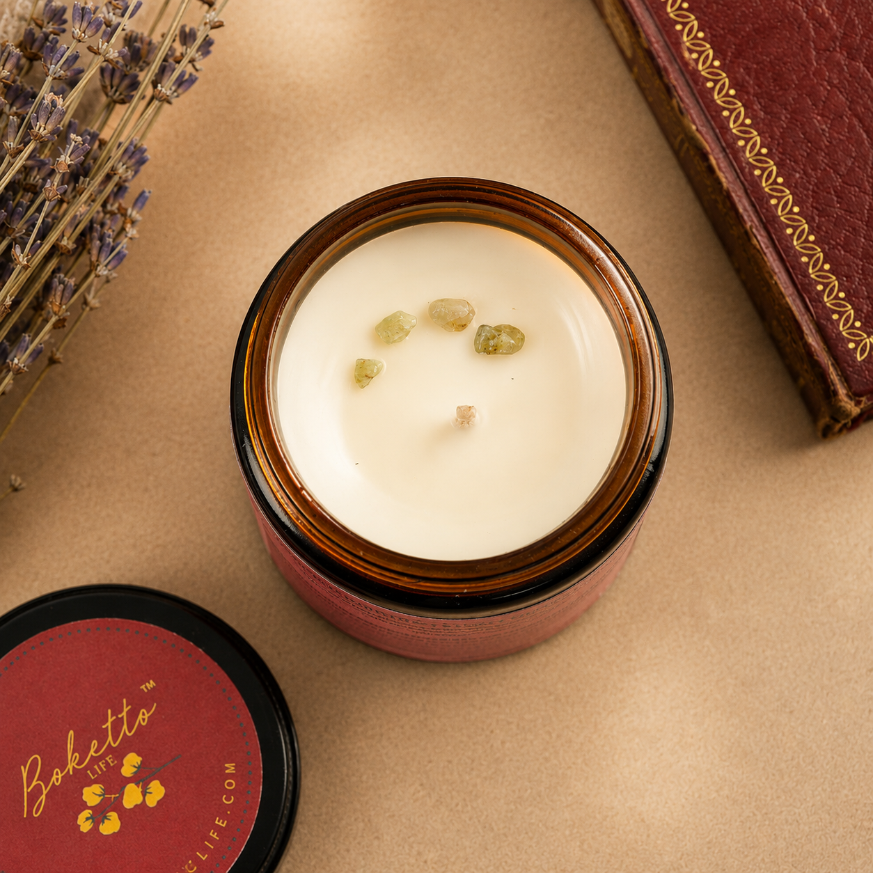 Soy wax candle - Meditation Candle - Relationship