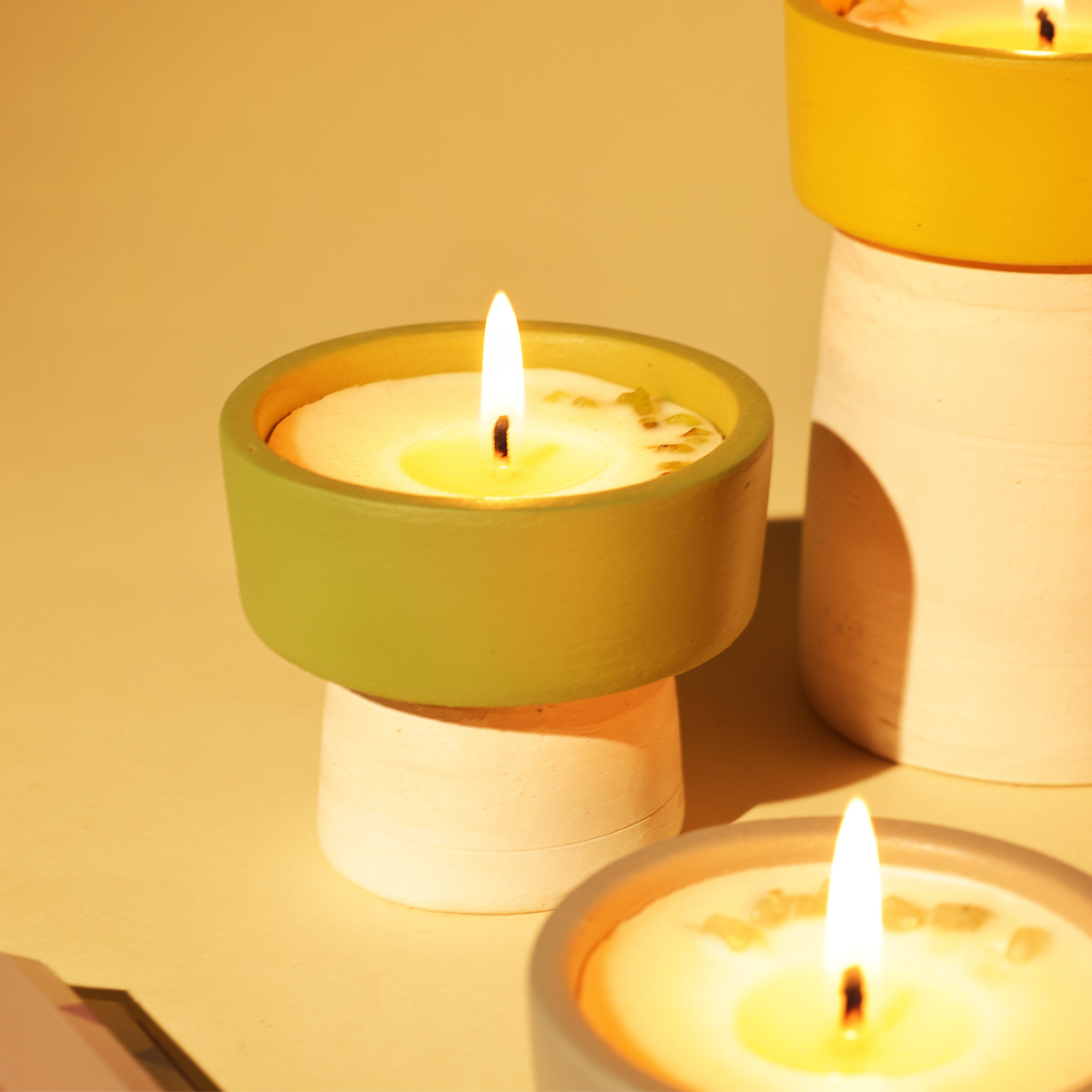 EKAARA candle set – Earth-Inspired Candle Set (Set of 4)