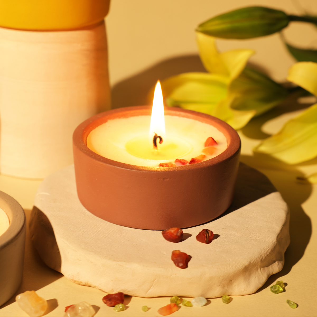 EKAARA candle set – Earth-Inspired Candle Set (Set of 4)