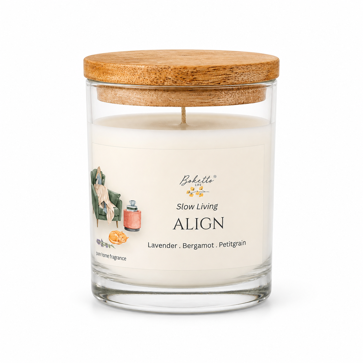 Align Candle – Lavender, Bergamot & Petitgrain
