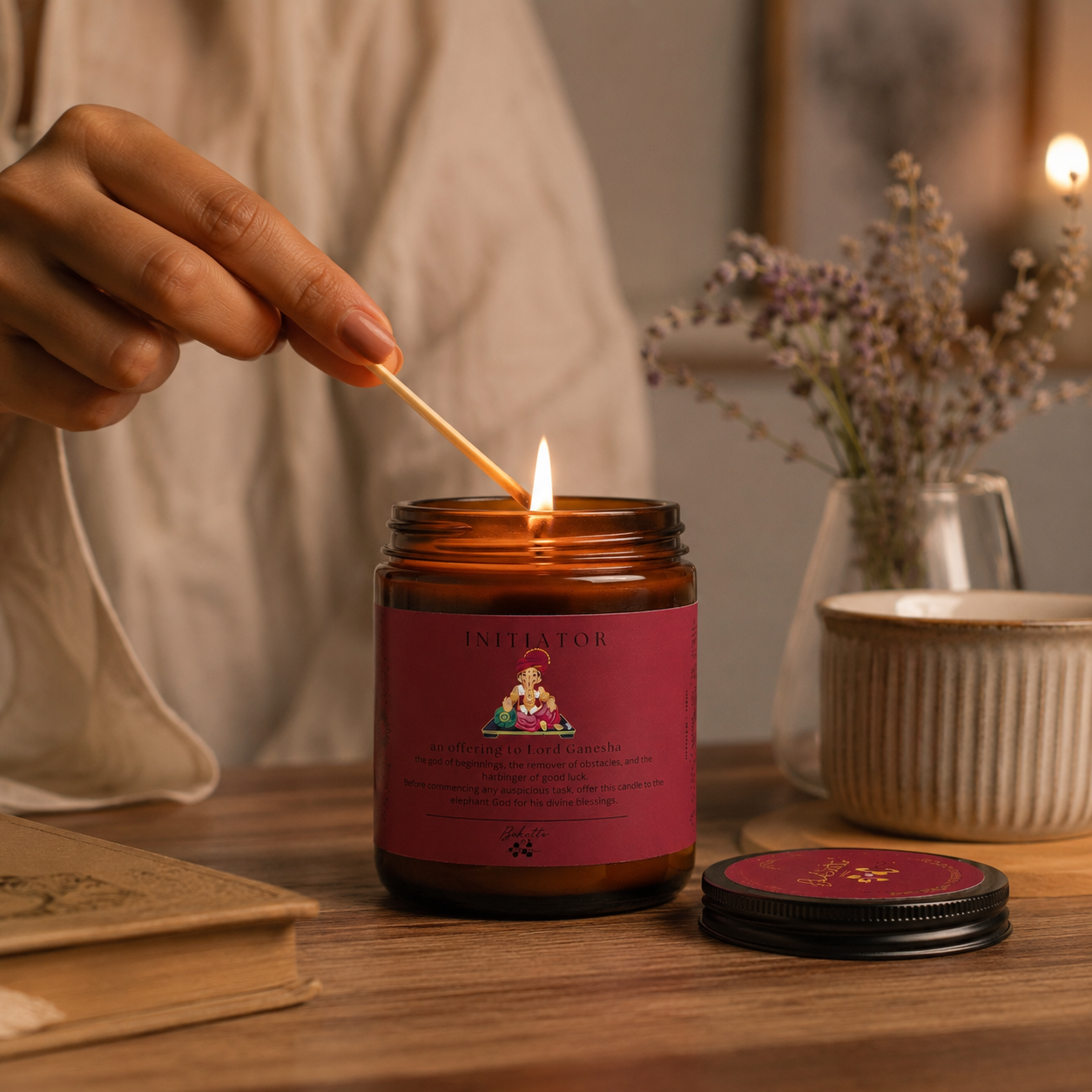 Soy wax candle - Manifestation Candle - Initiator