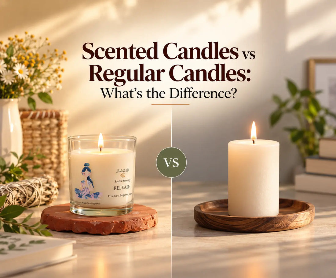 Scented Candles vs Regular Candles: What’s the Difference?