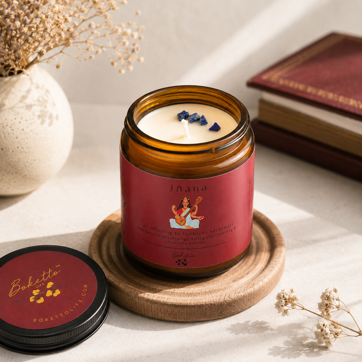 Soy wax candle - Manifestation Candle -  Jñāna