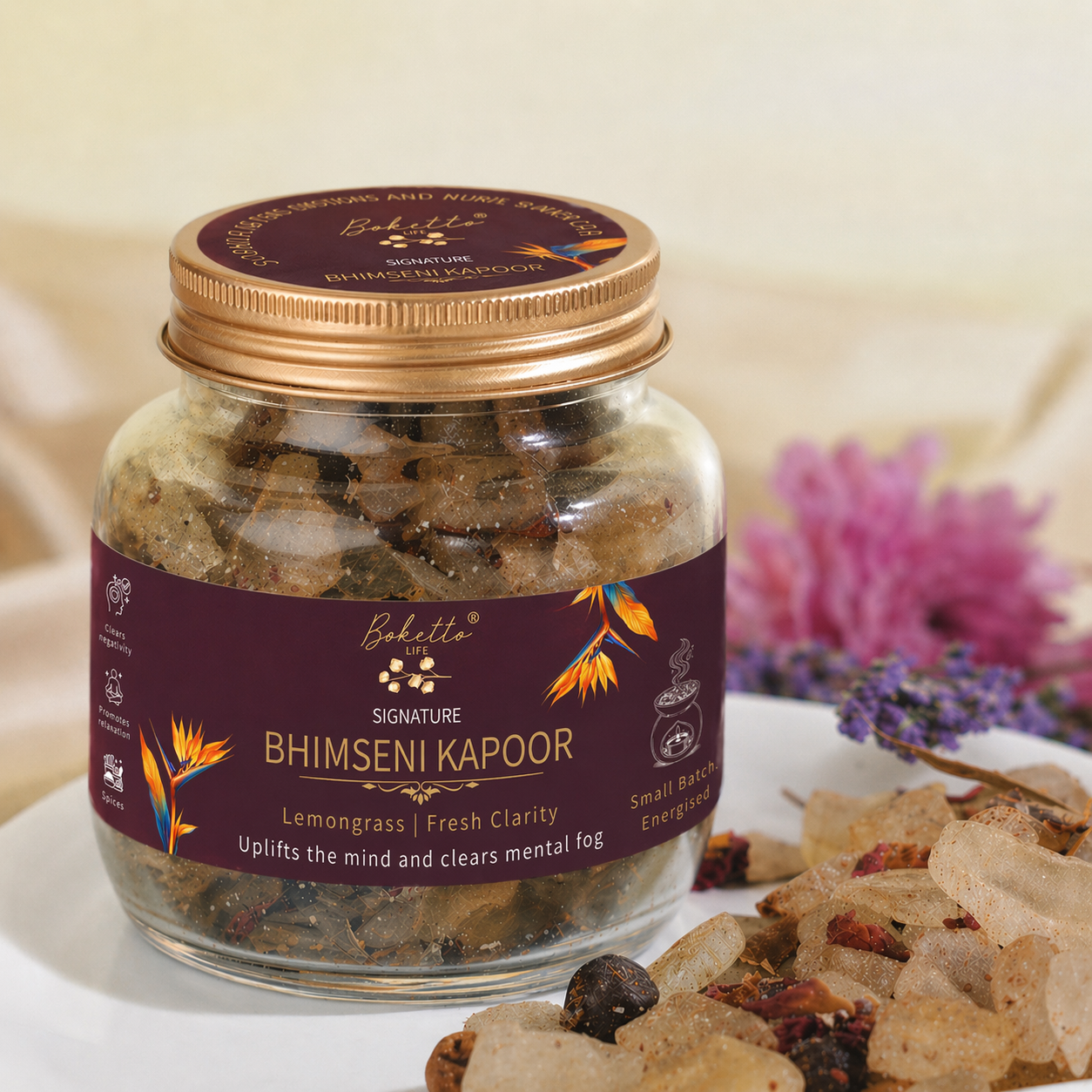 Signature Bhimseni Kapoor / Camphor - Lemongrass