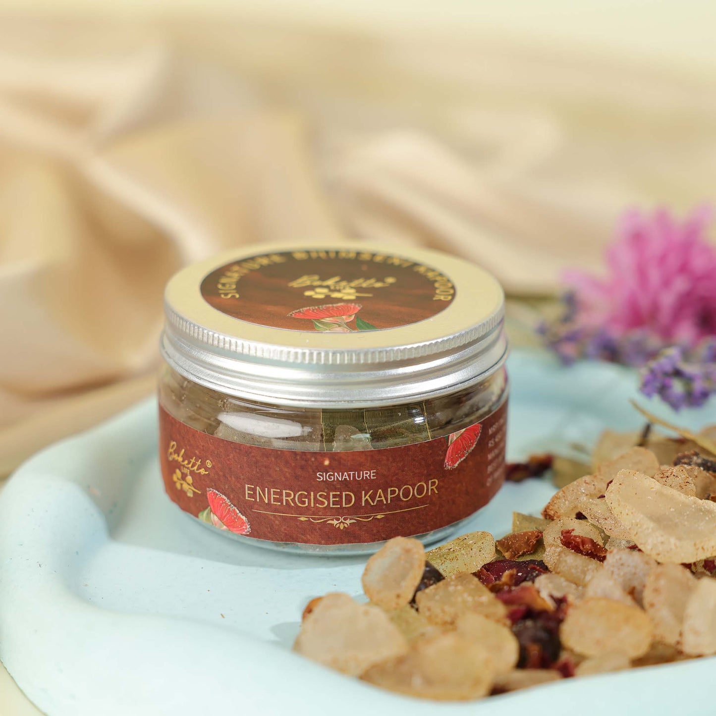 Energised Signature Bhimseni Kapoor / Camphor - Sandalwood -70G