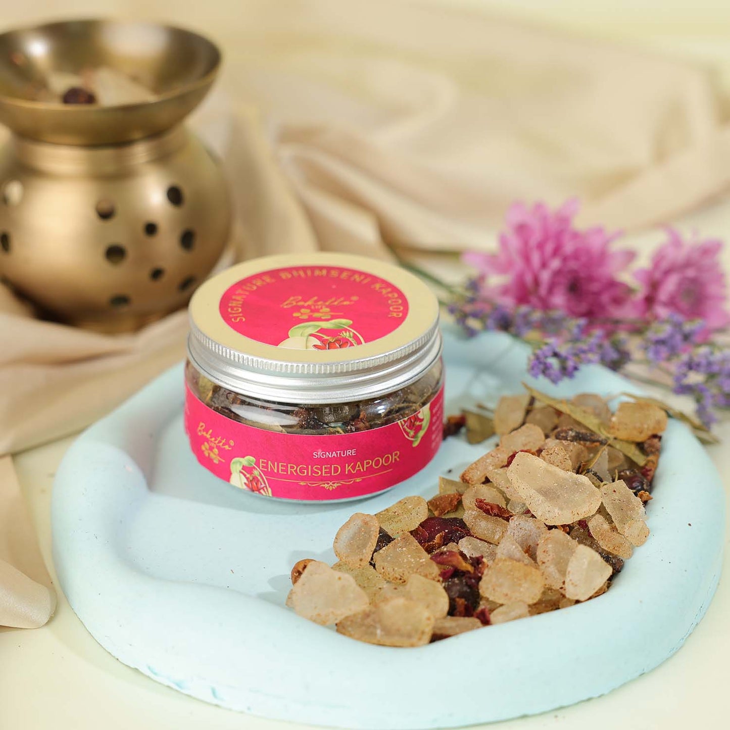 Energised Signature Bhimseni Kapoor / Camphor - Jasmine -70G