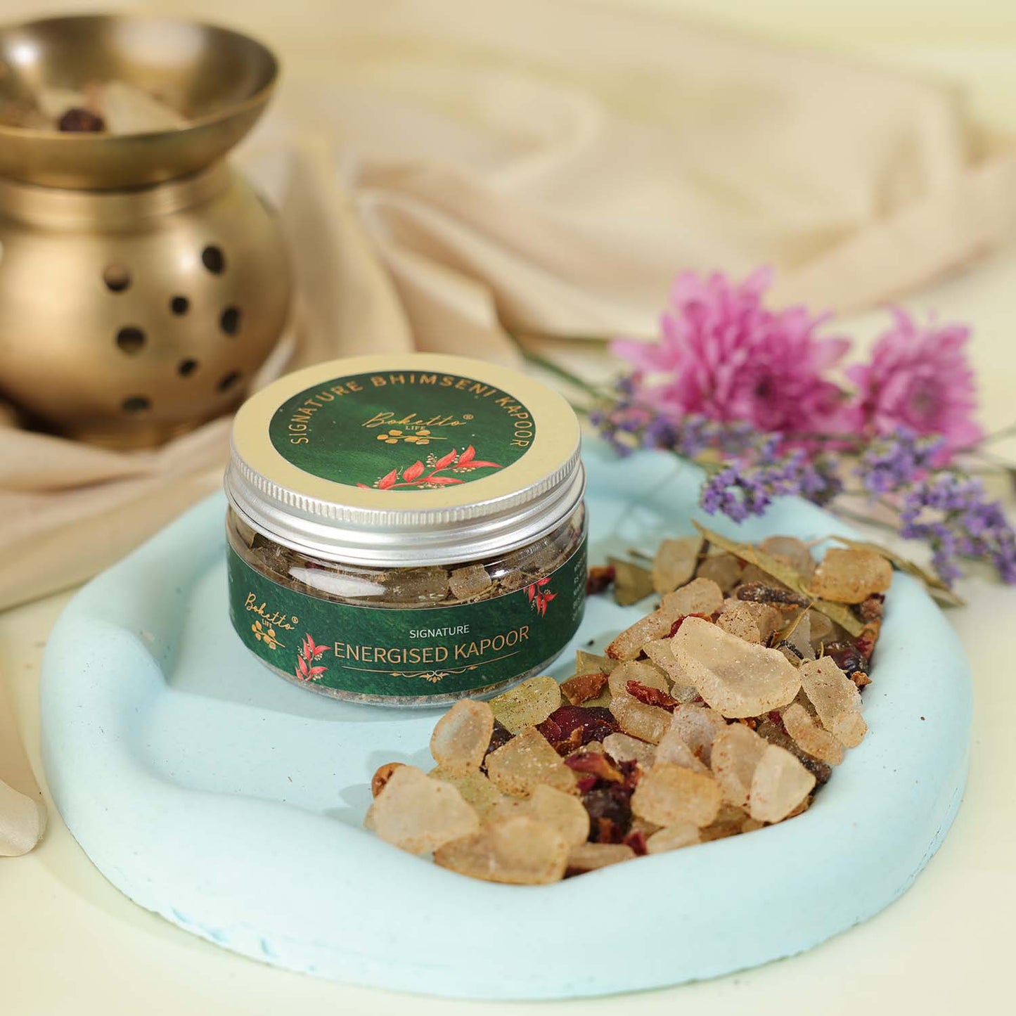 Energised Signature Bhimseni Kapoor / Camphor – Neroli -70G