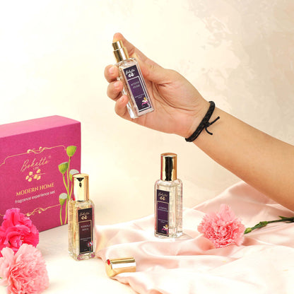Modern Home Trio  - Eternel Sandalwood . Neroli Soul . Mystic Oudh ( Room Spray Combo )
