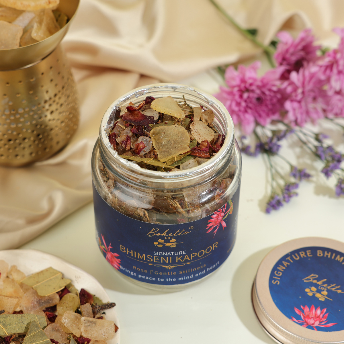 Singnature Bhimseni Kapoor / Camphor - Original Rose