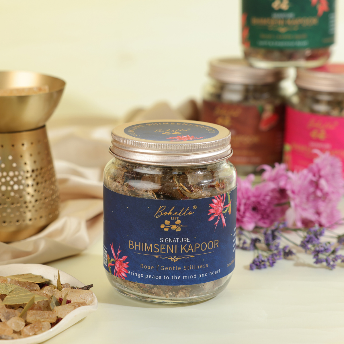 Singnature Bhimseni Kapoor / Camphor - Original Rose