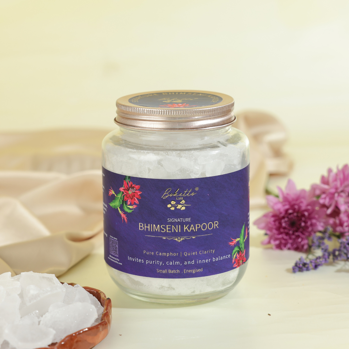 Energized Bhimseni Kapoor / Camphor