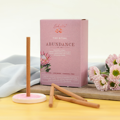 TINY RITUAL – ABUNDANCE BAMBOOLESS INCENSE