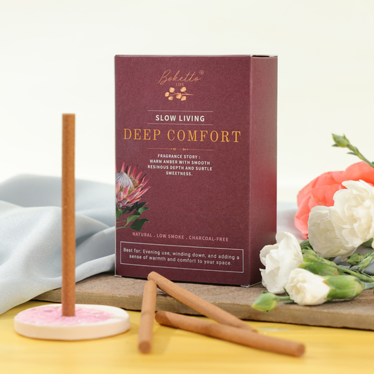 SLOW LIVING – DEEP COMFORT BAMBOOLESS INCENSE