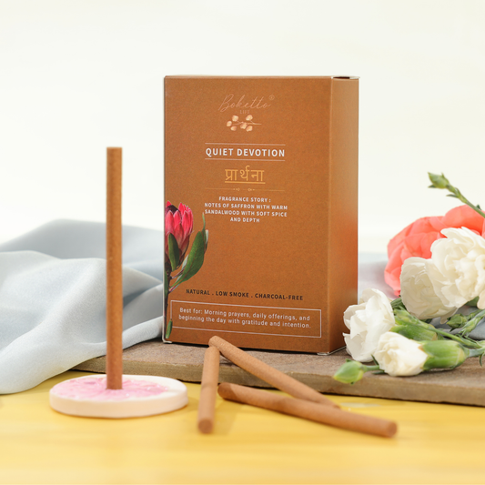 QUIET DEVOTION – प्रार्थना (Prarthana) BAMBOOKESS INCENSE
