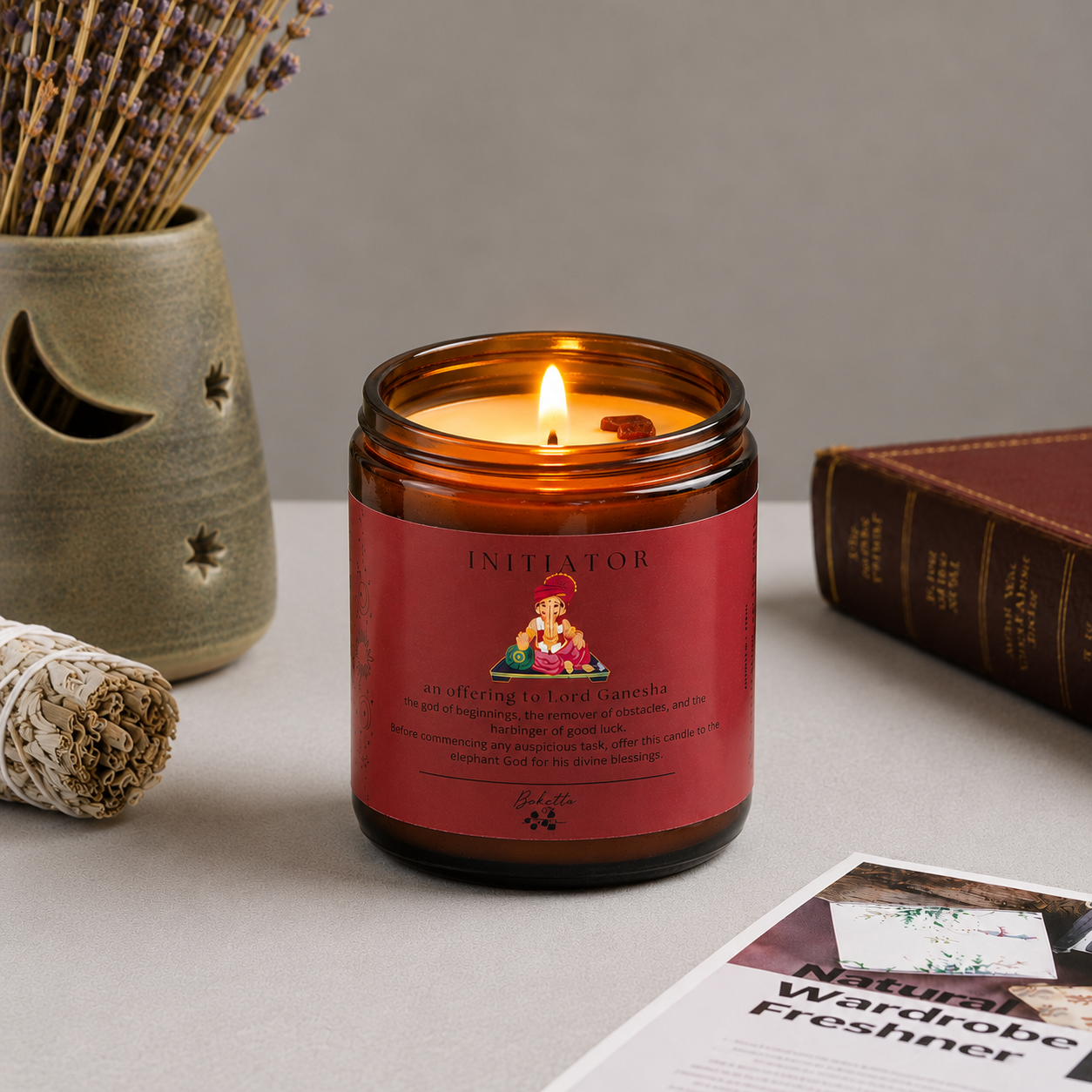 Soy wax candle - Manifestation Candle - Initiator