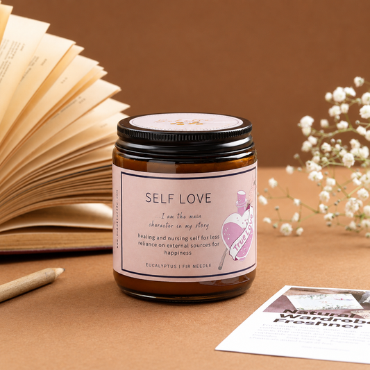 Soy wax candle - Meditation Candle - Self Love