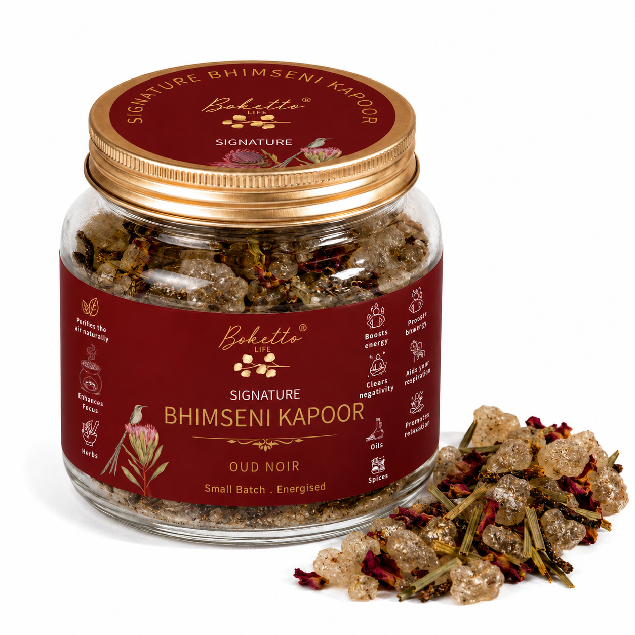 Energised Signature Bhimseni Kapoor / Camphor - Oud Noir
