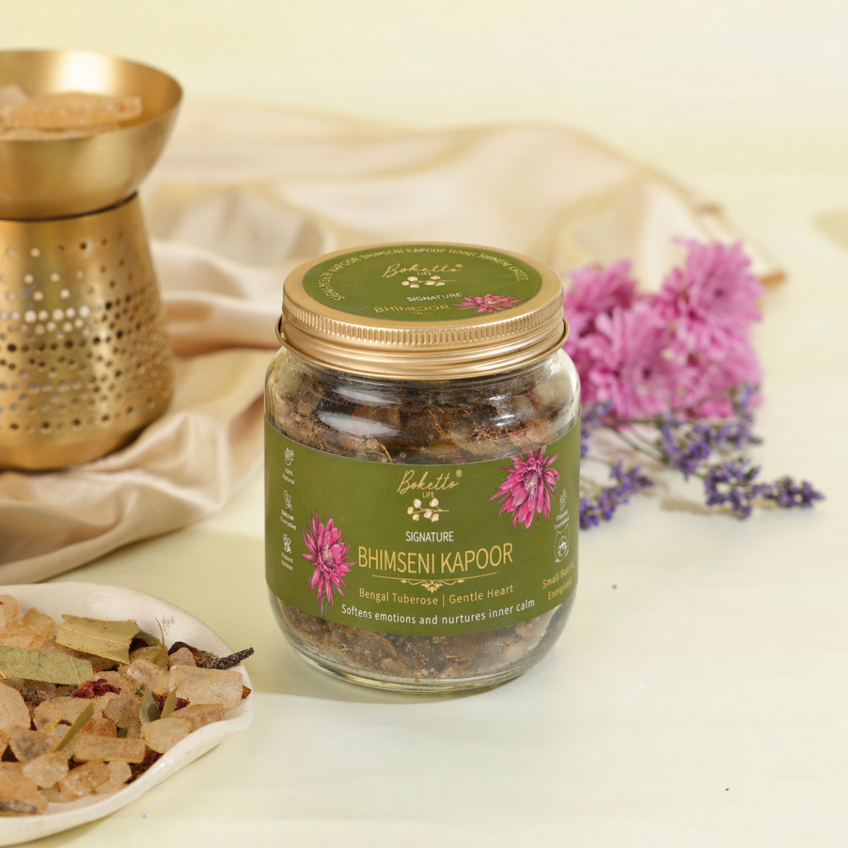 Energised Signature Bhimseni Kapoor / Camphor - Bengal Tuberose