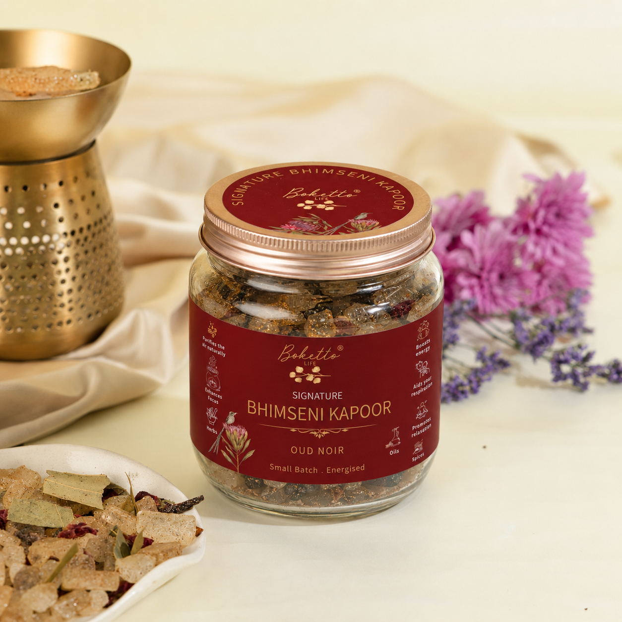 Energised Signature Bhimseni Kapoor / Camphor - Oud Noir