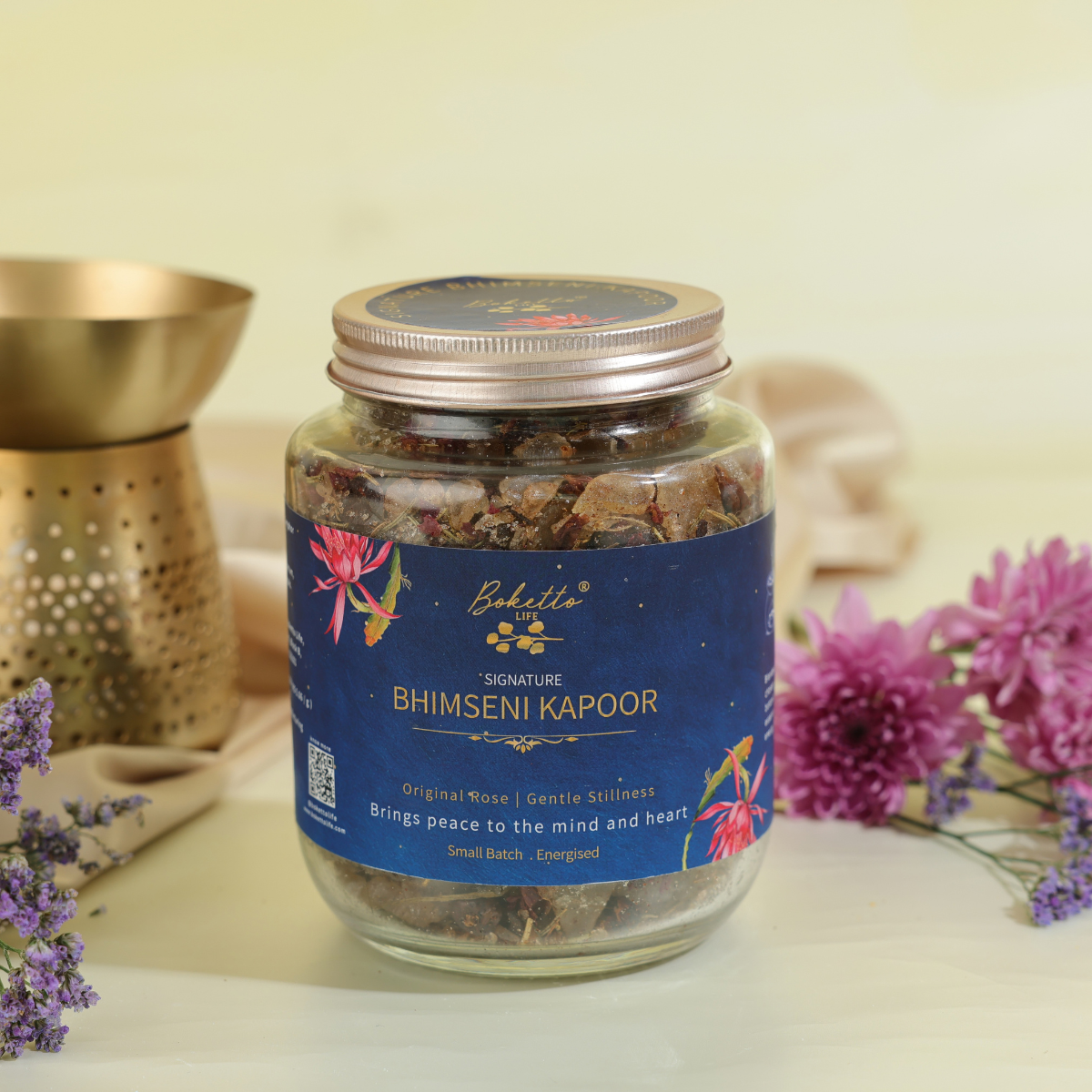 Singnature Bhimseni Kapoor / Camphor - Original Rose