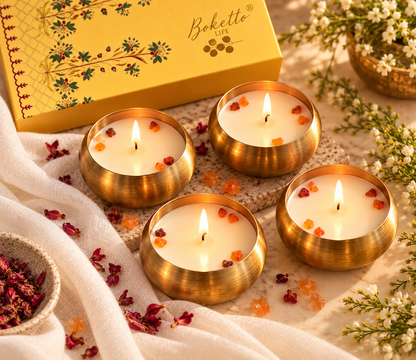 Oudh Umang Candle - Set of 4