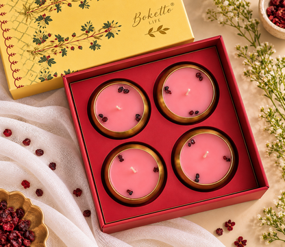 Bengal Tuberose Umang Candle - Set of 4