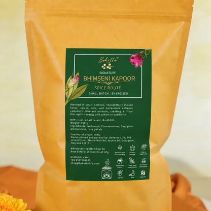 Energised Signature Bhimseni Kapoor / Camphor - Spice Route