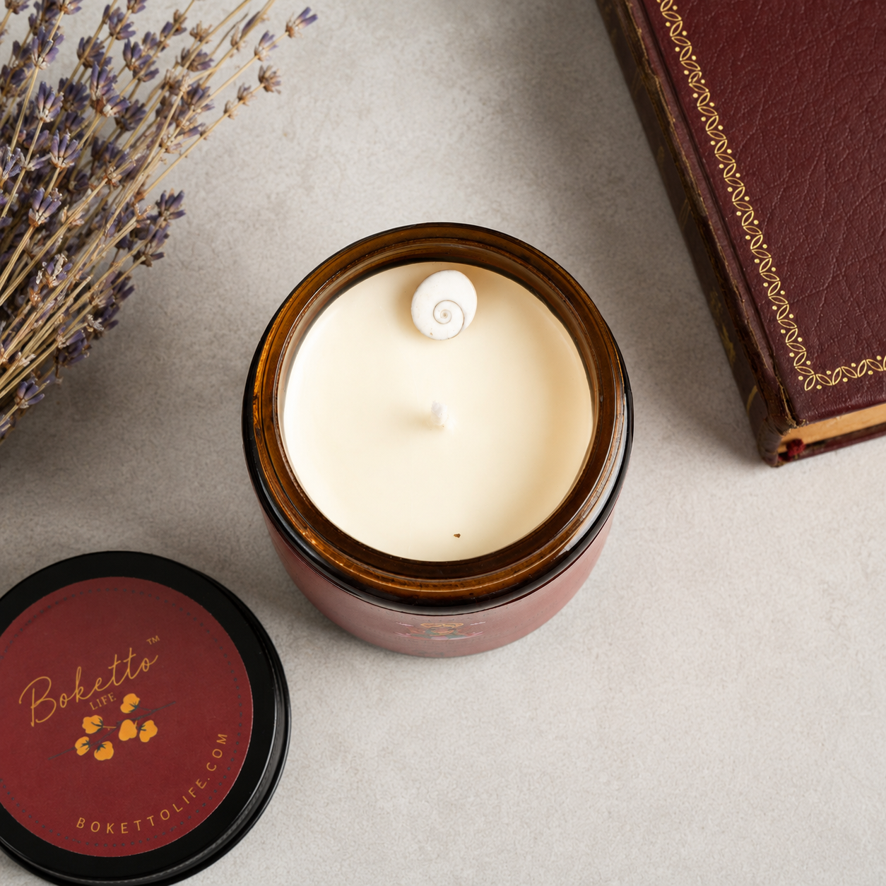 Soy wax candle - Manifestation Candle -  Abundance