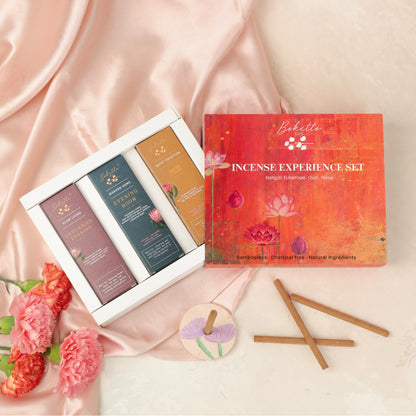 Incense Experience Set - Bengal Tuberose . Oud . Rose