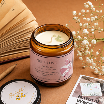 Soy wax candle - Meditation Candle - Self Love