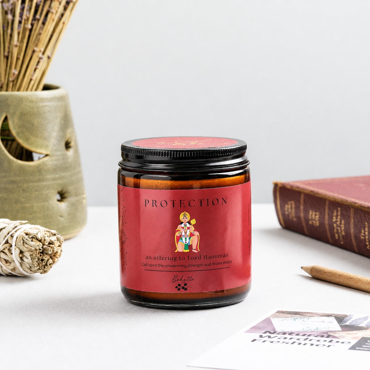 Soy wax candle - Manifestation Candle -  Protection