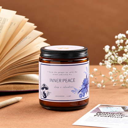 Soy wax candle - Meditation Candle - Inner Peace
