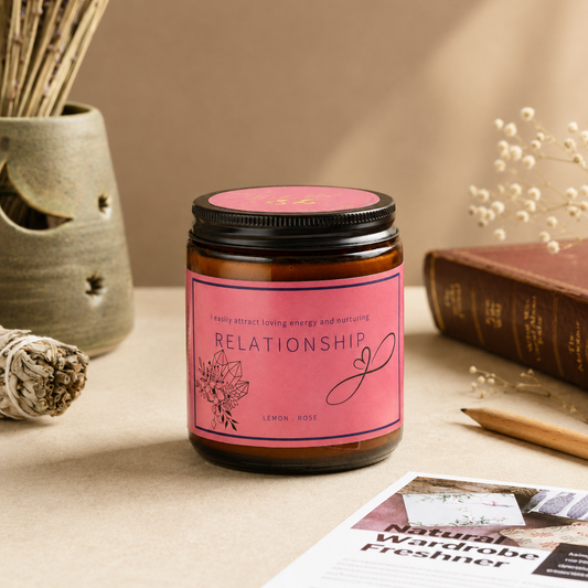Soy wax candle - Meditation Candle - Relationship