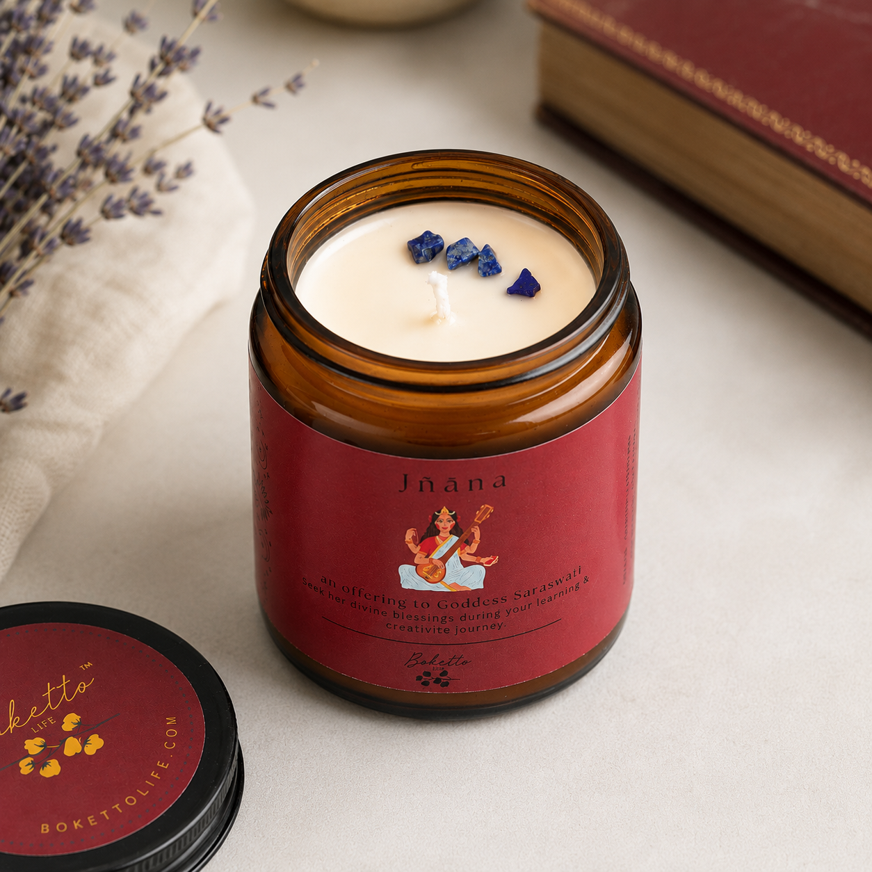 Soy wax candle - Manifestation Candle -  Jñāna