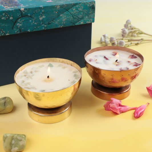 Diya Candle Gift Set