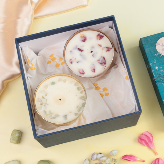 Diya Candle Gift Set