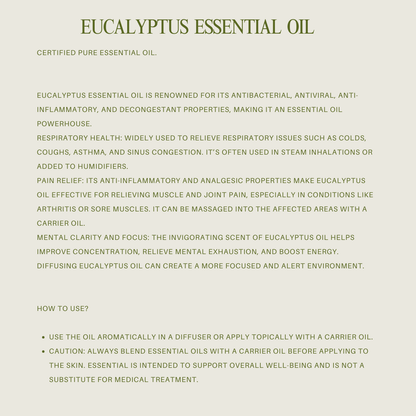 Essential Oil – Eucalyptus
