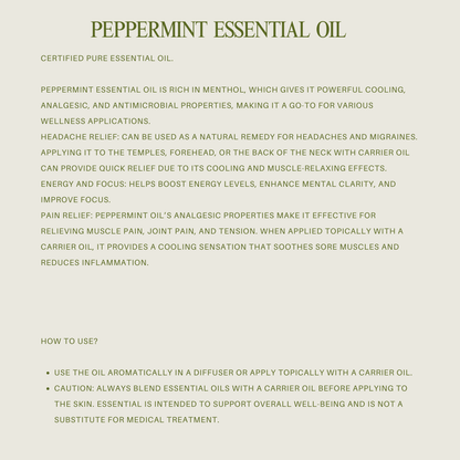 Essential Oil – Peppermint