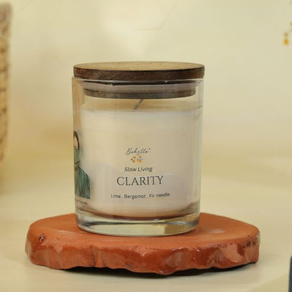 Clarity Candle – Lime, Bergamot & Fir Needle