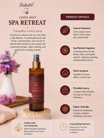 Linen Mist - Spa Retreat