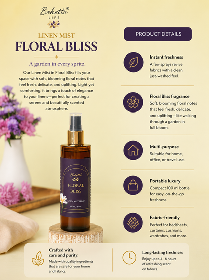 Linen Mist- Floral Bliss