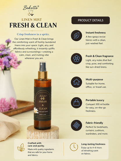 Linen Mist – Fresh & Clean