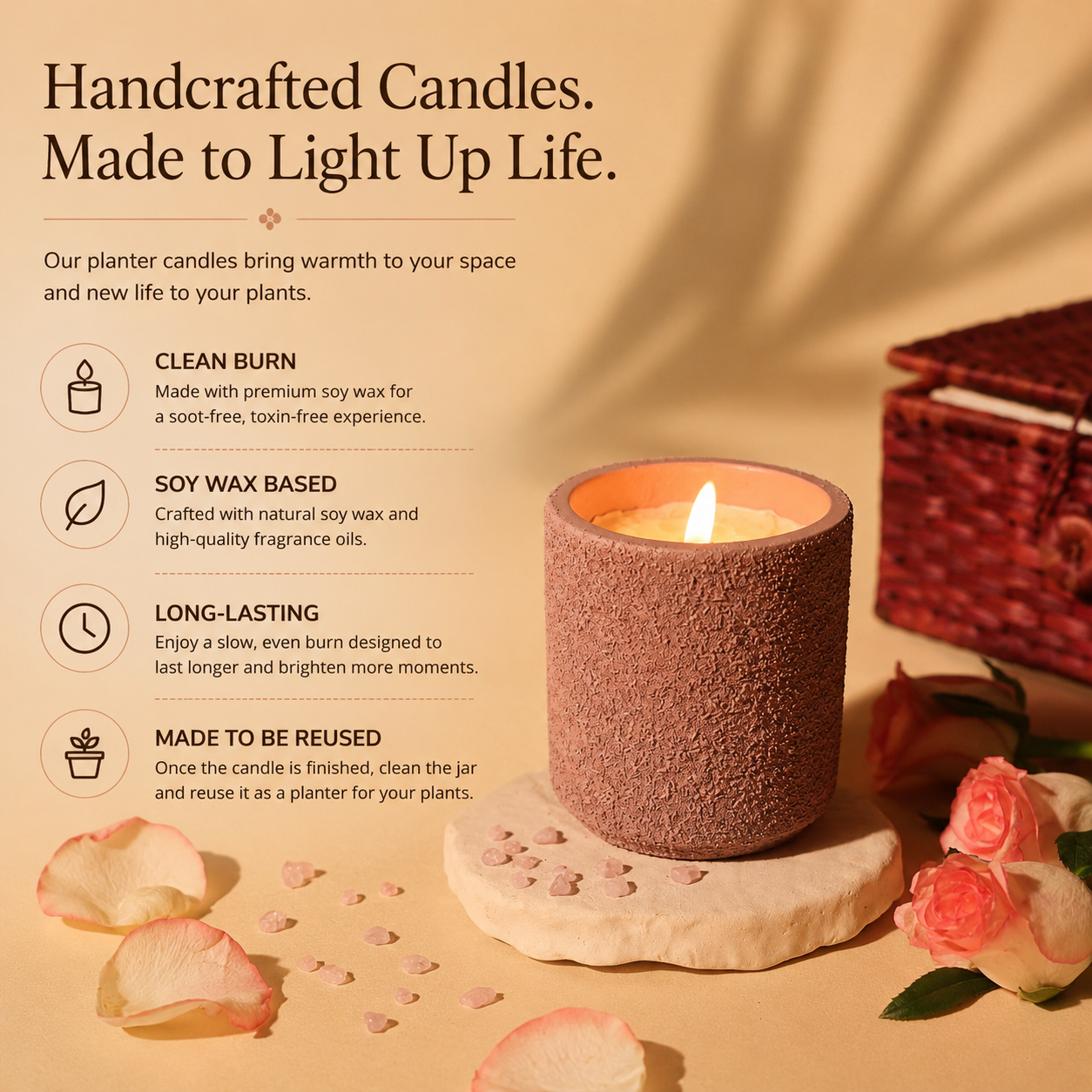 Bhoomi (Planter Candle)