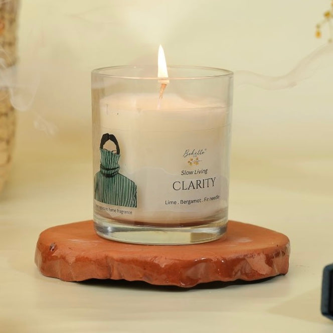Clarity Candle – Lime, Bergamot & Fir Needle