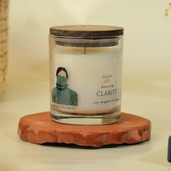 Clarity Candle – Lime, Bergamot & Fir Needle