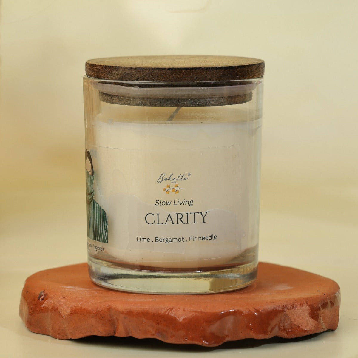 Clarity Candle – Lime, Bergamot & Fir Needle