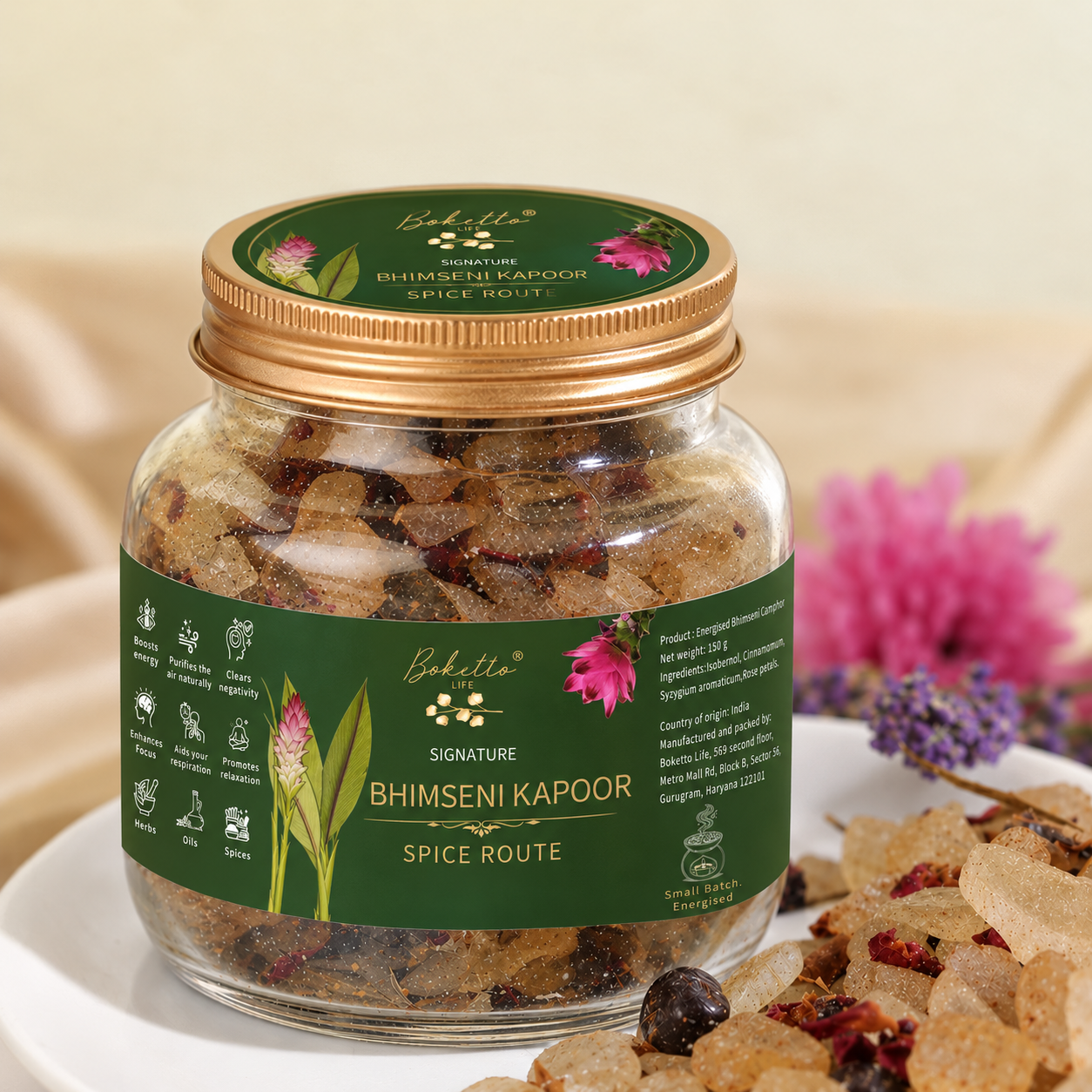 Energised Signature Bhimseni Kapoor / Camphor - Spice Route