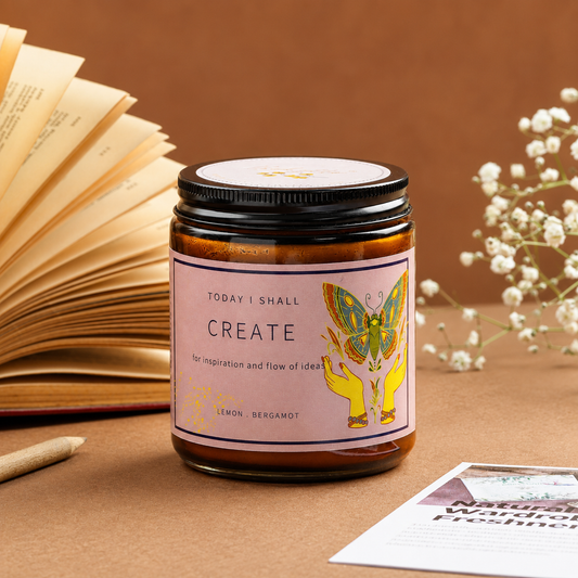 Soy wax candle - Meditation Candle - Create