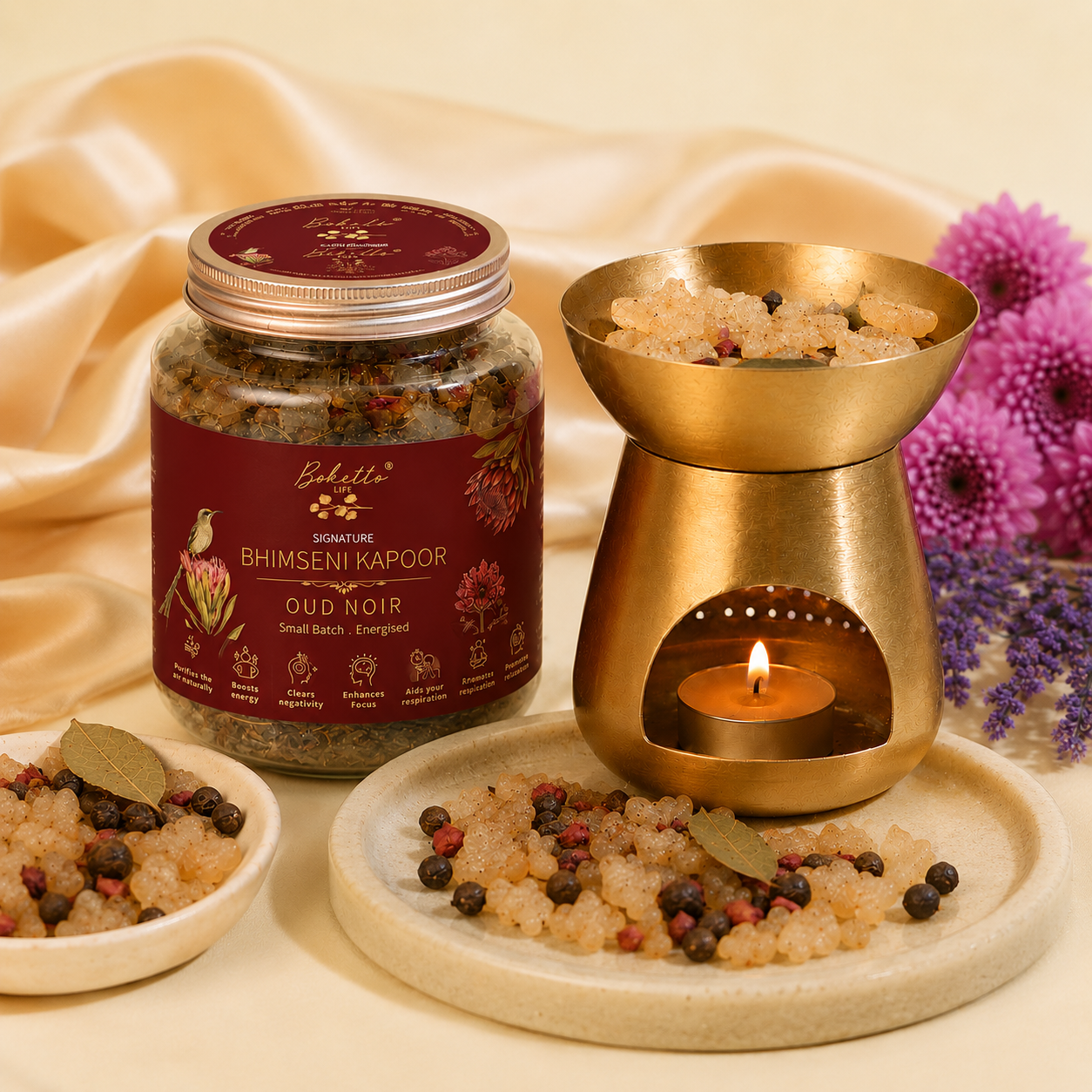 Energised Signature Bhimseni Kapoor / Camphor - Oud Noir