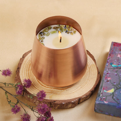 Soy wax scented candle - initiator, an offering to lord Ganesha